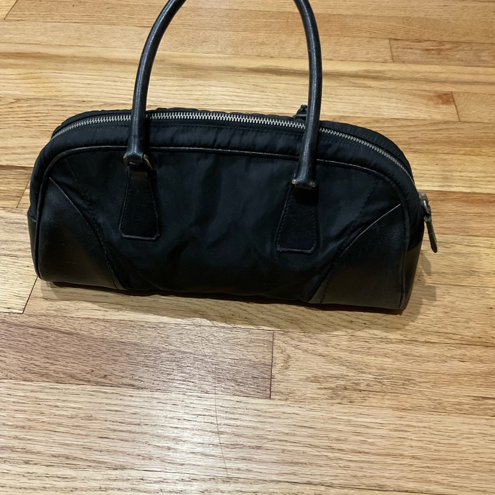 PRADA Handbag Vintage Nylon/Leather - Picture 5 of 15